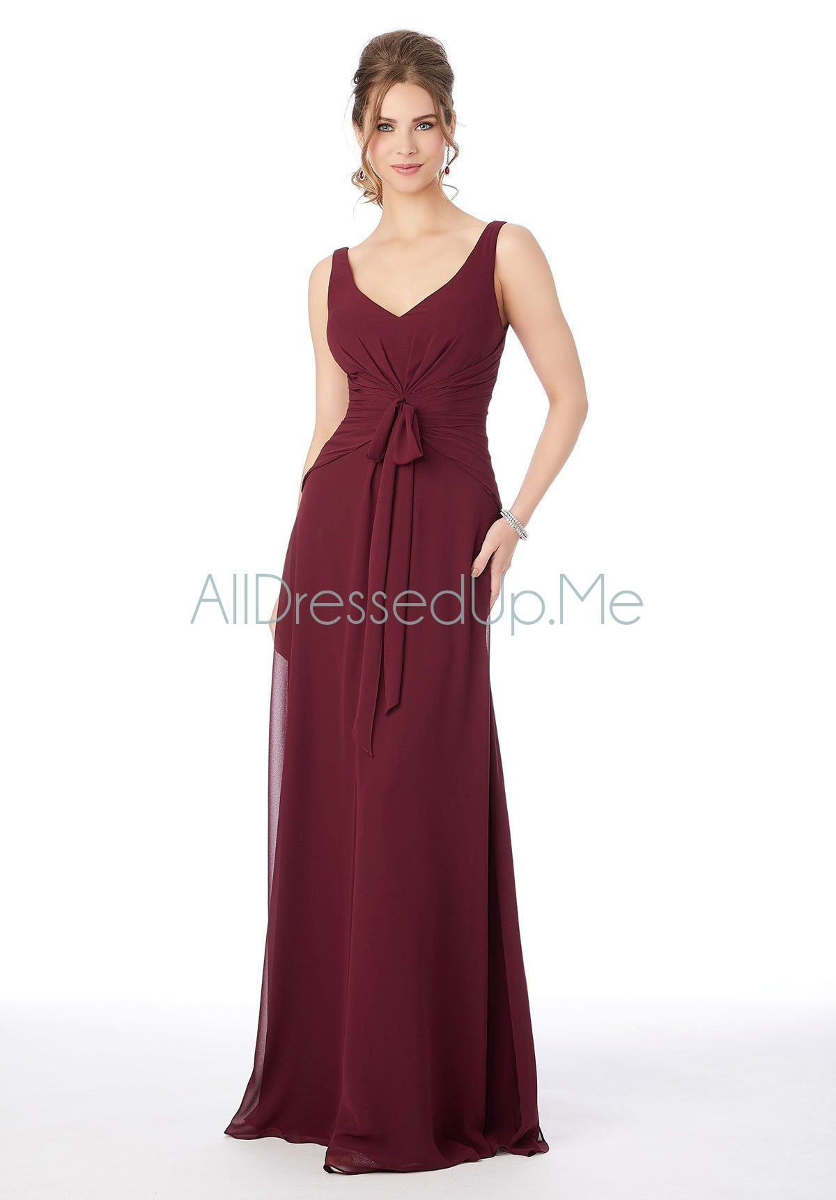 Last Dress In Store; Size: 14 Color: Bordeaux | Morilee Bridesmaids - 21691