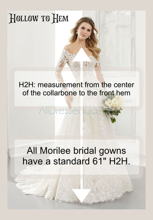 Morilee - 2522 - Julia - Cheron's Bridal, Wedding Gown - Morilee Line - - Wedding Gowns Dresses Chattanooga Hixson Shops Boutiques Tennessee TN Georgia GA MSRP Lowest Prices Sale Discount