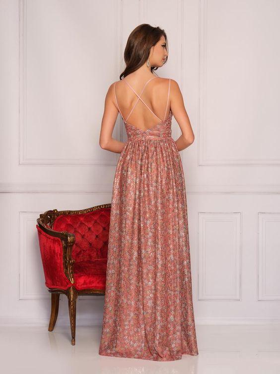 Last Dress In Store; Size: 12 Color: Rose Gold | Dave & Johnny - 10592