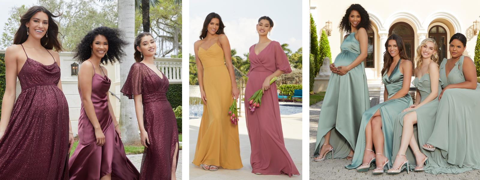 Morilee Bridesmaids Dresses Wedding Chattanooga Cleveland Dalton Boutiques Tennessee TN Georgia GA Lowest Prices Sale Discount A-Line Fit-And-Flare Mermaid Sheath Sexy Empire Sweetheart illusion strapless halter v-neck bateau pretty hair nails gorgeous