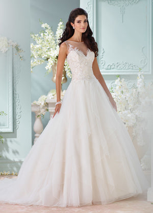 Last Dress In Store; Size: 14, Color: Ivory | Martin Thornburg - Adena - 116221 - Cheron's Bridal & All Dressed Up Prom - 14 - Wedding Gowns Dresses Chattanooga Hixson Shops Boutiques Tennessee TN Georgia GA MSRP Lowest Prices Sale Discount