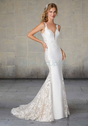Morilee - Saskia - 2124 - Cheron's Bridal, Wedding Gown - Morilee Line - - Wedding Gowns Dresses Chattanooga Hixson Shops Boutiques Tennessee TN Georgia GA MSRP Lowest Prices Sale Discount