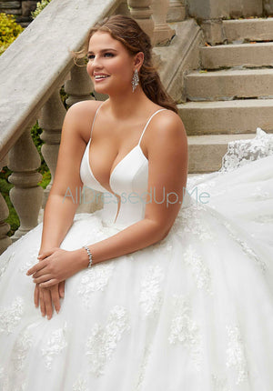 Morilee - Suki - 2125 - 2125W - Cheron's Bridal, Wedding Gown - Morilee Line - - Wedding Gowns Dresses Chattanooga Hixson Shops Boutiques Tennessee TN Georgia GA MSRP Lowest Prices Sale Discount