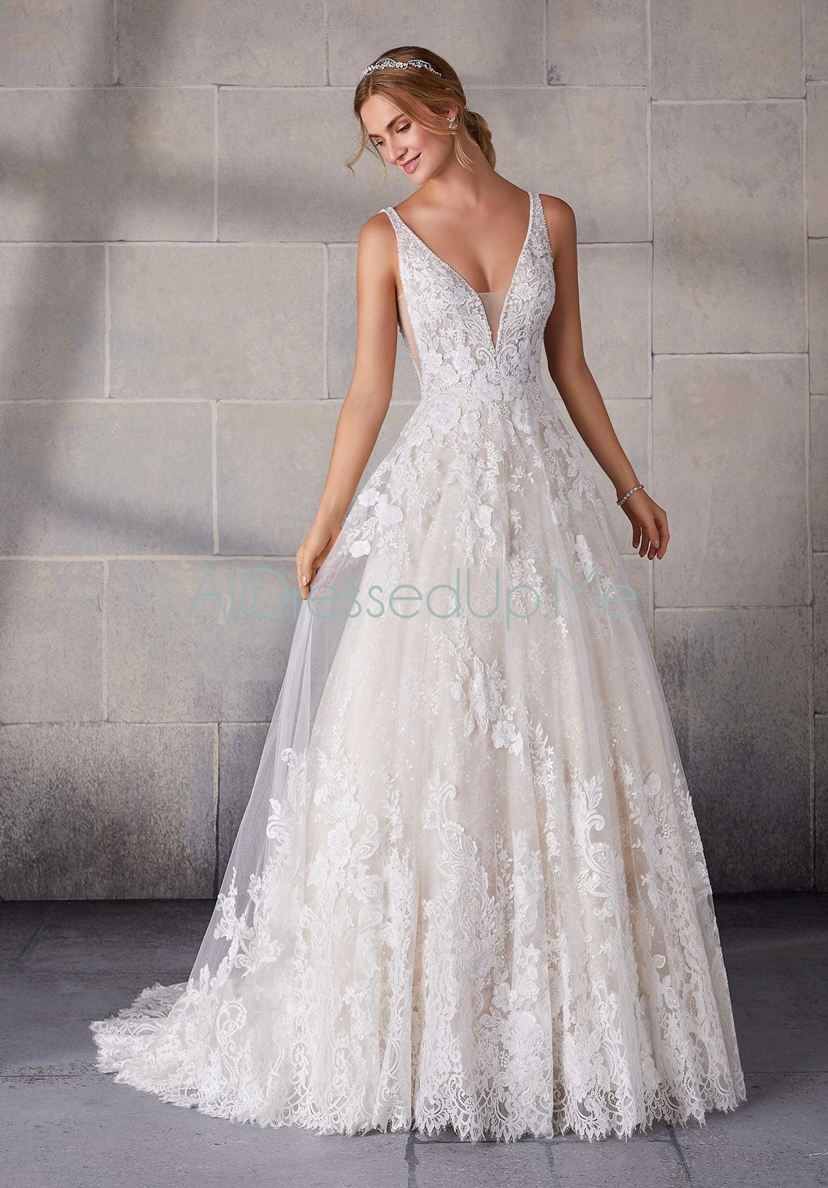 Morilee - Suzanne - 2142 - Cheron's Bridal, Wedding Gown - Morilee Line - - Wedding Gowns Dresses Chattanooga Hixson Shops Boutiques Tennessee TN Georgia GA MSRP Lowest Prices Sale Discount