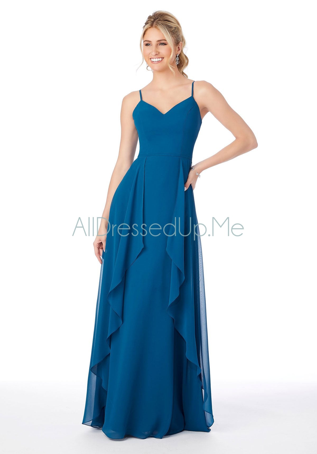 cornflower bridesmaid dresses