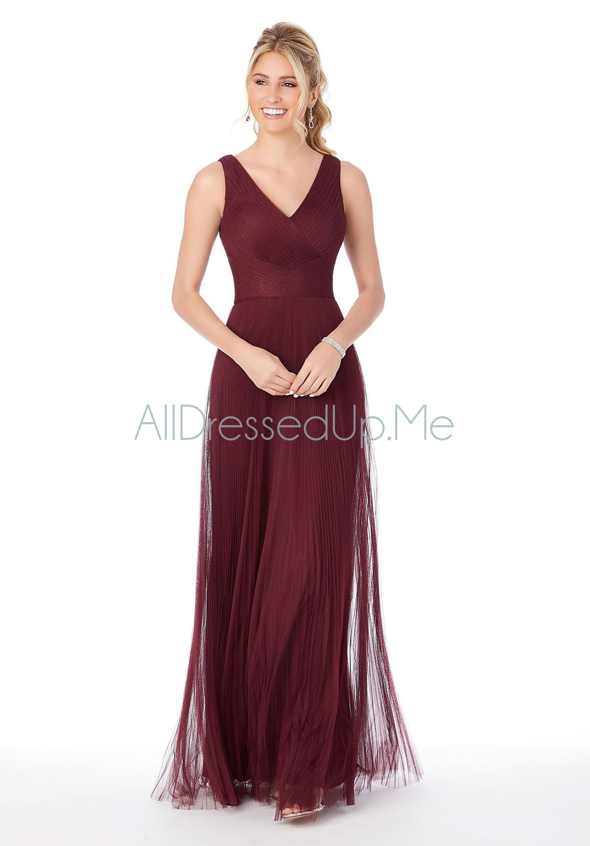 Last Dress In Store; Size: 22 Color: Bordeaux | Morilee Bridesmaids - 21694