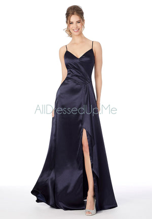 Last Dress In Store; Size: 12 Color: Navy | Morilee Bridesmaids - 21696