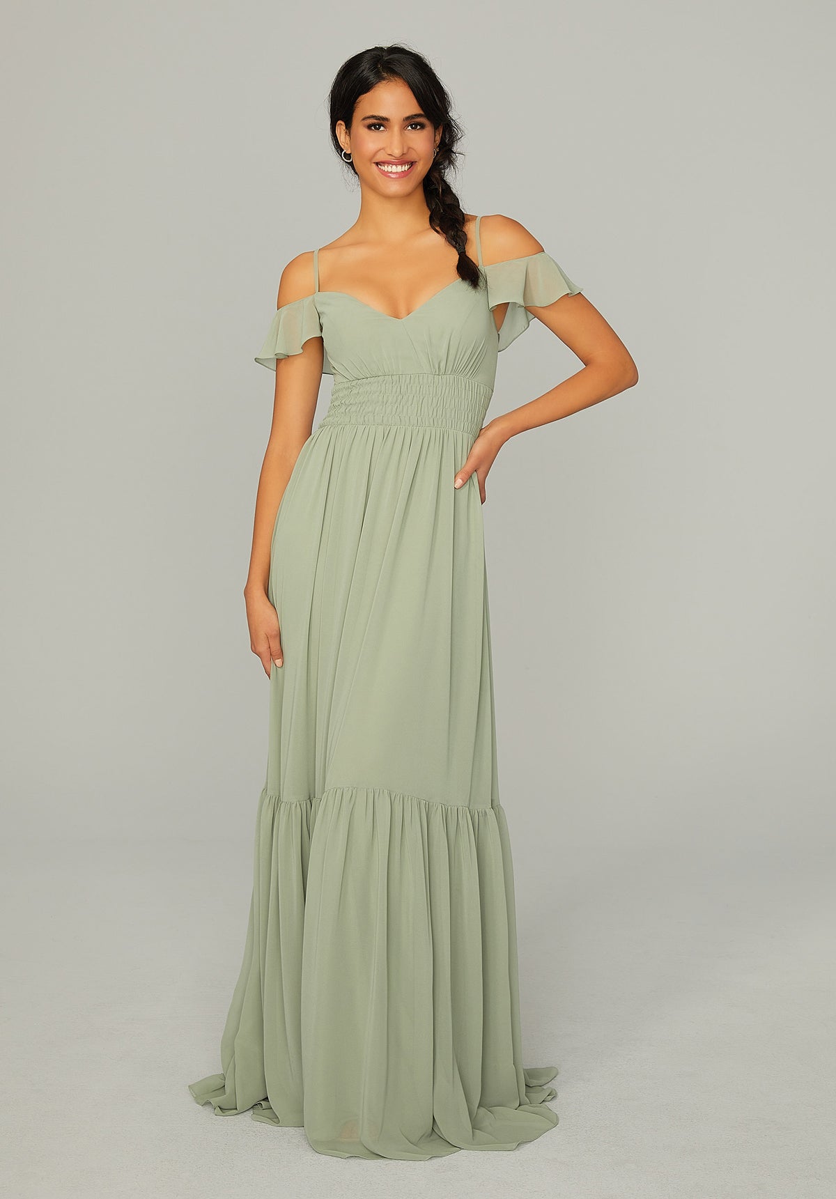 Morilee Bridesmaids Dress - 21792 Chiffon Bridesmaid Dress with