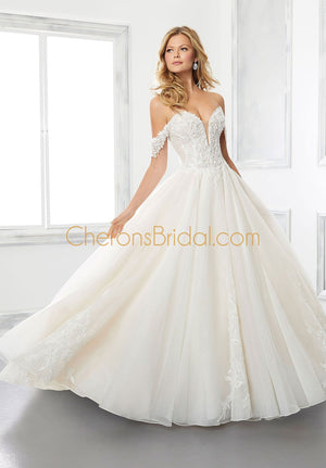 Morilee - 2311 - Belle - Cheron's Bridal, Wedding Gown - Morilee Line - - Wedding Gowns Dresses Chattanooga Hixson Shops Boutiques Tennessee TN Georgia GA MSRP Lowest Prices Sale Discount