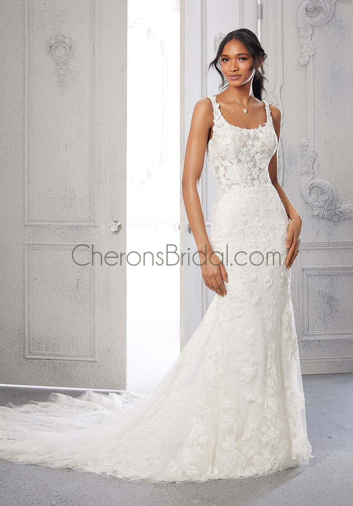 Morilee - 2369 - Carine - Cheron's Bridal, Wedding Gown - Morilee Line - - Wedding Gowns Dresses Chattanooga Hixson Shops Boutiques Tennessee TN Georgia GA MSRP Lowest Prices Sale Discount