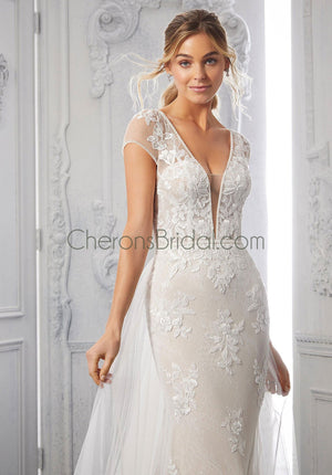 Morilee - 2371 - Chiara - Cheron's Bridal, Wedding Gown - Morilee Line - - Wedding Gowns Dresses Chattanooga Hixson Shops Boutiques Tennessee TN Georgia GA MSRP Lowest Prices Sale Discount