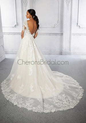 Morilee - 2372 - Chelsea - Cheron's Bridal, Wedding Gown - Morilee Line - - Wedding Gowns Dresses Chattanooga Hixson Shops Boutiques Tennessee TN Georgia GA MSRP Lowest Prices Sale Discount