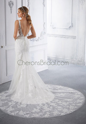 Morilee - 2374 - Celine - Cheron's Bridal, Wedding Gown - Morilee Line - - Wedding Gowns Dresses Chattanooga Hixson Shops Boutiques Tennessee TN Georgia GA MSRP Lowest Prices Sale Discount