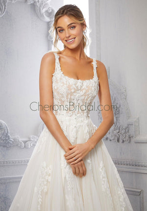 Morilee - 2375 - Charlotte - Cheron's Bridal, Wedding Gown - Morilee Line - - Wedding Gowns Dresses Chattanooga Hixson Shops Boutiques Tennessee TN Georgia GA MSRP Lowest Prices Sale Discount