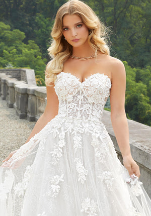 Morilee - 2406 - Divina - Cheron's Bridal, Wedding Gown - Morilee Line - - Wedding Gowns Dresses Chattanooga Hixson Shops Boutiques Tennessee TN Georgia GA MSRP Lowest Prices Sale Discount