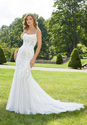 Morilee - 2407 - Dimitra - Cheron's Bridal, Wedding Gown - Morilee Line - - Wedding Gowns Dresses Chattanooga Hixson Shops Boutiques Tennessee TN Georgia GA MSRP Lowest Prices Sale Discount