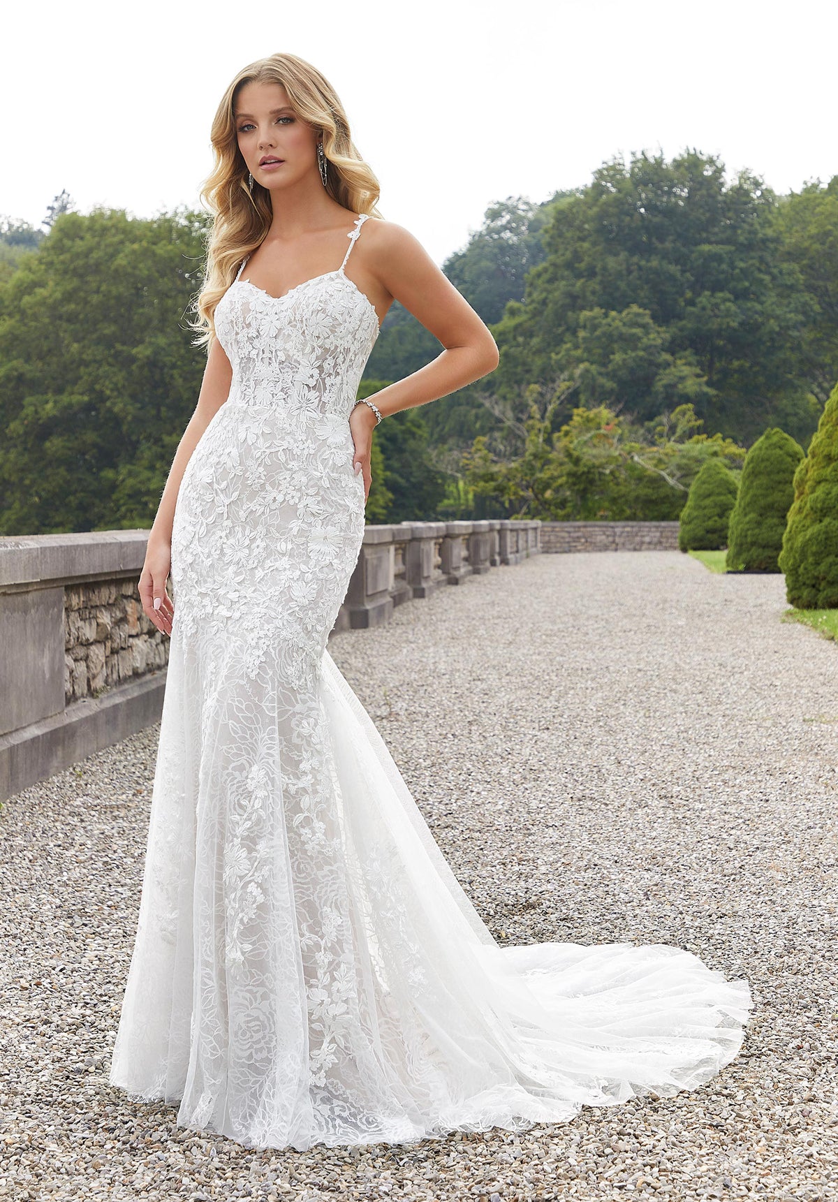 Morilee - 2413 - Donetta - Cheron's Bridal, Wedding Gown - Morilee Line - - Wedding Gowns Dresses Chattanooga Hixson Shops Boutiques Tennessee TN Georgia GA MSRP Lowest Prices Sale Discount