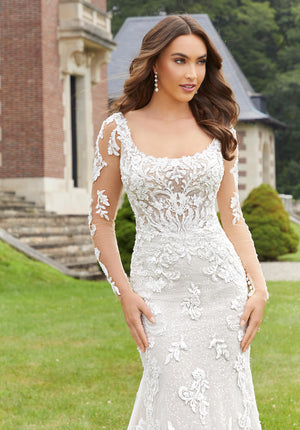 Morilee - 2418 - Darlene - Cheron's Bridal, Wedding Gown - Morilee Line - - Wedding Gowns Dresses Chattanooga Hixson Shops Boutiques Tennessee TN Georgia GA MSRP Lowest Prices Sale Discount