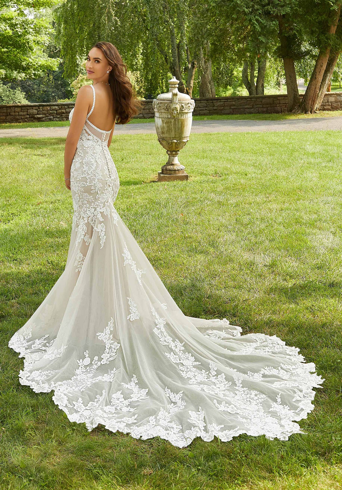 Asymmetrically Draped Net Morilee Bridal Wedding Dress | 2 Have and 2 Hold