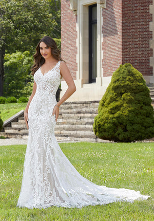 Morilee - 2422 - Donatella - Cheron's Bridal, Wedding Gown - Morilee Line - - Wedding Gowns Dresses Chattanooga Hixson Shops Boutiques Tennessee TN Georgia GA MSRP Lowest Prices Sale Discount