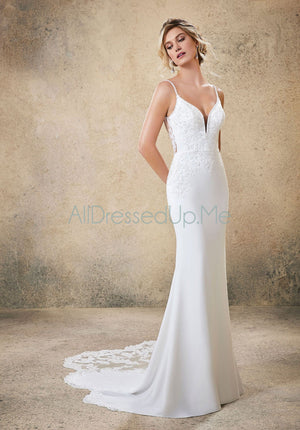 Blu - Rasia - 5773 - Cheron's Bridal, Wedding Gown - Morilee Blu - - Wedding Gowns Dresses Chattanooga Hixson Shops Boutiques Tennessee TN Georgia GA MSRP Lowest Prices Sale Discount