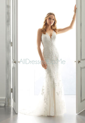 Blu - Alessia - 5863 - Cheron's Bridal, Wedding Gown - Morilee Blu - - Wedding Gowns Dresses Chattanooga Hixson Shops Boutiques Tennessee TN Georgia GA MSRP Lowest Prices Sale Discount