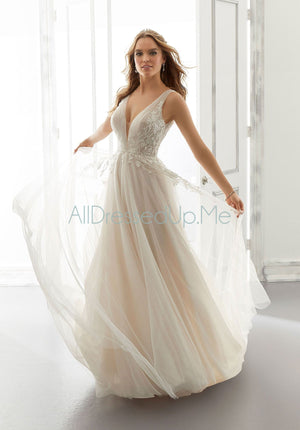 Blu - Amanda - 5864 - Cheron's Bridal, Wedding Gown - Morilee Blu - - Wedding Gowns Dresses Chattanooga Hixson Shops Boutiques Tennessee TN Georgia GA MSRP Lowest Prices Sale Discount