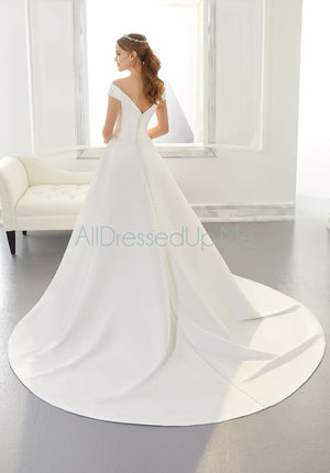 Blu - Ainsley - 5865 - 5865W - Cheron's Bridal, Wedding Gown - Morilee Blu - - Wedding Gowns Dresses Chattanooga Hixson Shops Boutiques Tennessee TN Georgia GA MSRP Lowest Prices Sale Discount