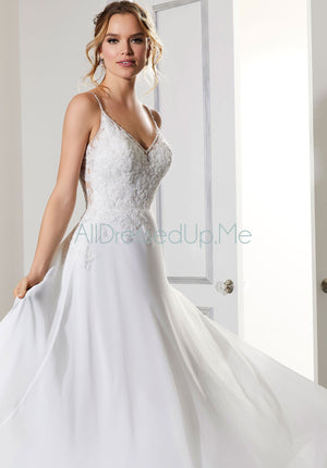 Blu - Ailani - 5873 - Cheron's Bridal, Wedding Gown - Morilee Blu - - Wedding Gowns Dresses Chattanooga Hixson Shops Boutiques Tennessee TN Georgia GA MSRP Lowest Prices Sale Discount