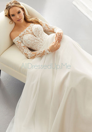Blu - Ashley - 5877 - Cheron's Bridal, Wedding Gown - Morilee Blu - - Wedding Gowns Dresses Chattanooga Hixson Shops Boutiques Tennessee TN Georgia GA MSRP Lowest Prices Sale Discount