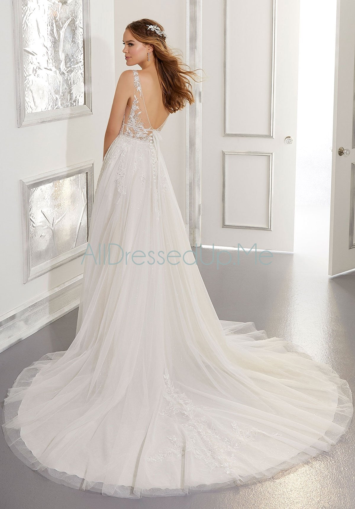 Blu - Angela - 5879 - 5879W - Cheron's Bridal, Wedding Gown - Morilee Blu - - Wedding Gowns Dresses Chattanooga Hixson Shops Boutiques Tennessee TN Georgia GA MSRP Lowest Prices Sale Discount
