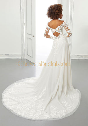 Blu - 5902 - Brienne - Cheron's Bridal, Wedding Gown - Morilee Blu - - Wedding Gowns Dresses Chattanooga Hixson Shops Boutiques Tennessee TN Georgia GA MSRP Lowest Prices Sale Discount