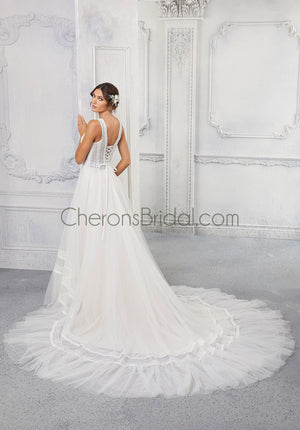 Blu - 5916 - Clara - Cheron's Bridal, Wedding Gown - Morilee Blu - - Wedding Gowns Dresses Chattanooga Hixson Shops Boutiques Tennessee TN Georgia GA MSRP Lowest Prices Sale Discount
