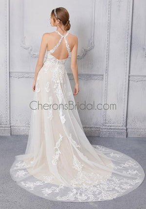 Blu - 5917 - Cressida - Cheron's Bridal, Wedding Gown - Morilee Blu - - Wedding Gowns Dresses Chattanooga Hixson Shops Boutiques Tennessee TN Georgia GA MSRP Lowest Prices Sale Discount
