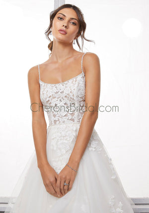 Blu - 5918 - Caressa - Cheron's Bridal, Wedding Gown - Morilee Blu - - Wedding Gowns Dresses Chattanooga Hixson Shops Boutiques Tennessee TN Georgia GA MSRP Lowest Prices Sale Discount