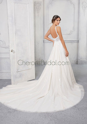 Blu - 5923 - Cassandra - Cheron's Bridal, Wedding Gown - Morilee Blu - - Wedding Gowns Dresses Chattanooga Hixson Shops Boutiques Tennessee TN Georgia GA MSRP Lowest Prices Sale Discount
