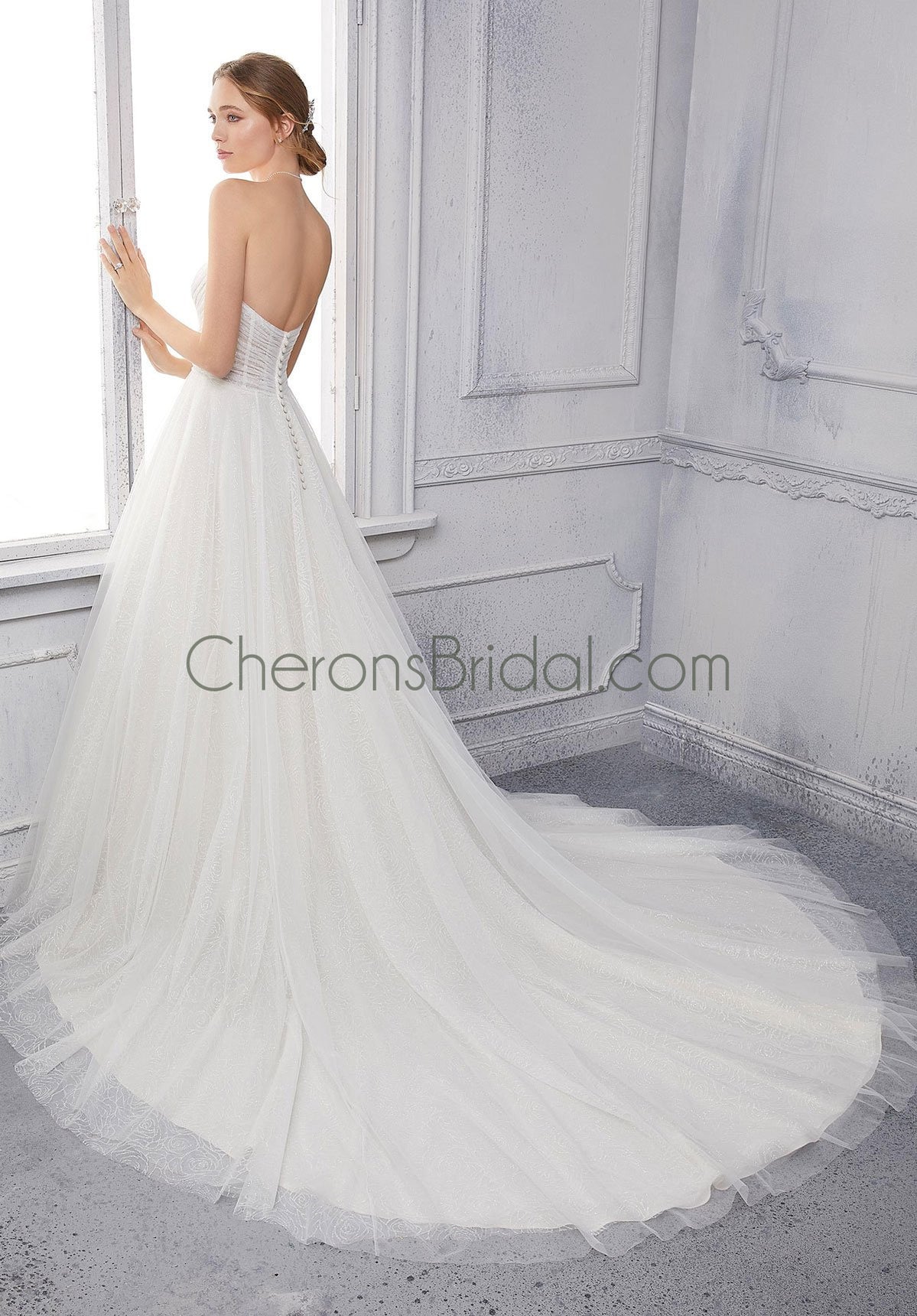 Blu - 5928 - Charlize - Cheron's Bridal, Wedding Gown - Morilee Blu - - Wedding Gowns Dresses Chattanooga Hixson Shops Boutiques Tennessee TN Georgia GA MSRP Lowest Prices Sale Discount