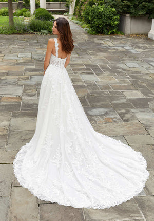 Blu - 5947 - Dierdre - Cheron's Bridal, Wedding Gown - Morilee Blu - - Wedding Gowns Dresses Chattanooga Hixson Shops Boutiques Tennessee TN Georgia GA MSRP Lowest Prices Sale Discount