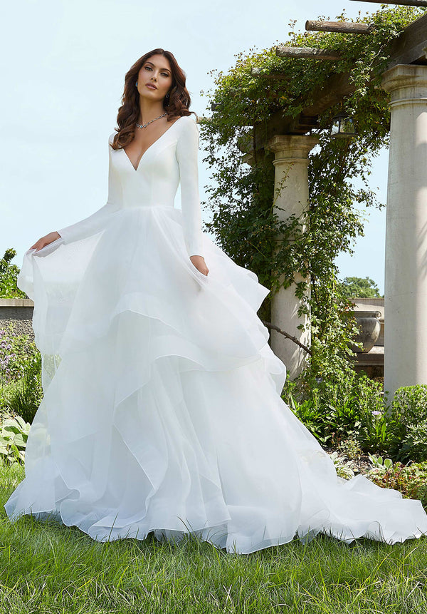Morilee Wedding Dress  Blu - Cheron's Bridal & All Dressed Up Prom