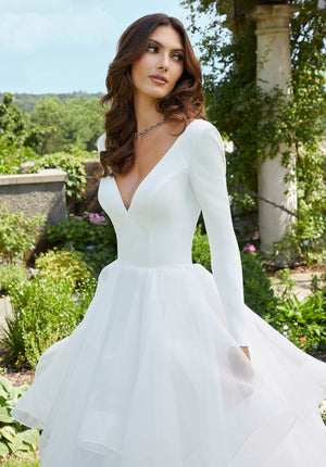Blu - 5955 - Donna - Cheron's Bridal, Wedding Gown - Morilee Blu - - Wedding Gowns Dresses Chattanooga Hixson Shops Boutiques Tennessee TN Georgia GA MSRP Lowest Prices Sale Discount