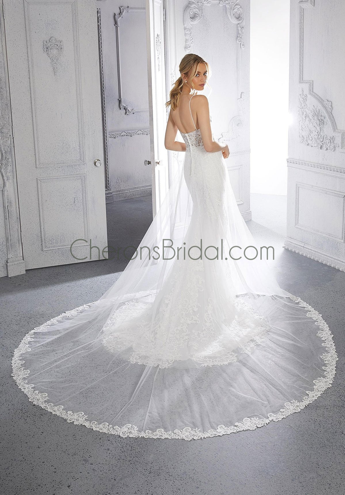 Blu - 5919 - Carrie - Cheron's Bridal, Wedding Gown - Cheron's