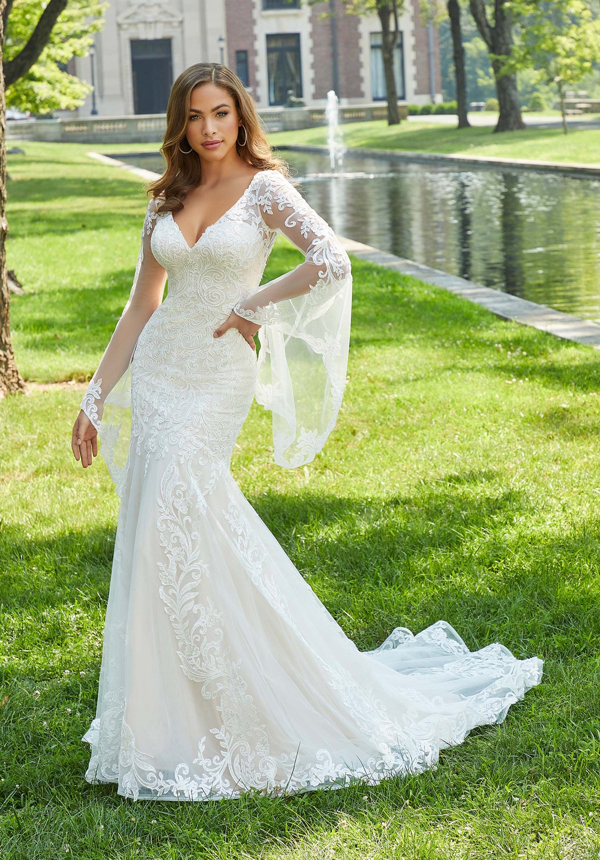 Voyage - 6962 - Dixie - Cheron's Bridal, Wedding Gown - Morilee Voyage - - Wedding Gowns Dresses Chattanooga Hixson Shops Boutiques Tennessee TN Georgia GA MSRP Lowest Prices Sale Discount