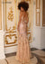 Clarisse - 810191 - All Dressed Up, Prom/Party Dress - 2 - Dresses Two Piece Cut Out Sweetheart Halter Low Back High Neck Print Beaded Chiffon Jersey Fitted Sexy Satin Lace Jeweled Sparkle Shimmer Sleeveless Stunning Gorgeous Modest See Through Transparent Glitter Special Occasions Event Chattanooga Hixson Shops Boutiques Tennessee TN Georgia GA MSRP Lowest Prices Sale Discount