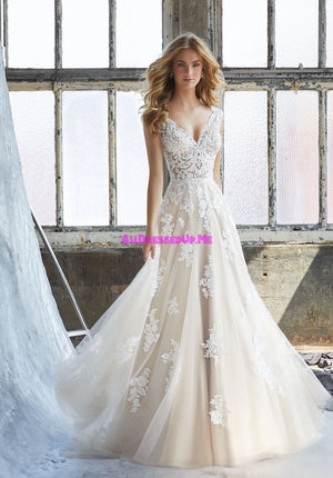 Morilee - 8206 - Kennedy - Cheron's Bridal, Wedding Gown - Morilee Line - - Wedding Gowns Dresses Chattanooga Hixson Shops Boutiques Tennessee TN Georgia GA MSRP Lowest Prices Sale Discount