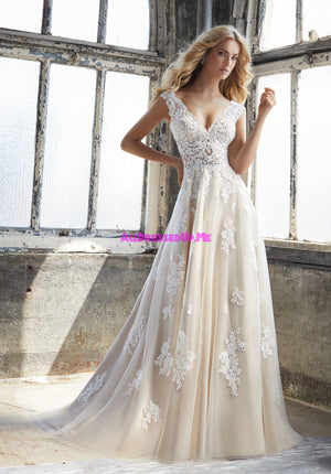 Morilee - 8206 - Kennedy - Cheron's Bridal, Wedding Gown - Morilee Line - - Wedding Gowns Dresses Chattanooga Hixson Shops Boutiques Tennessee TN Georgia GA MSRP Lowest Prices Sale Discount
