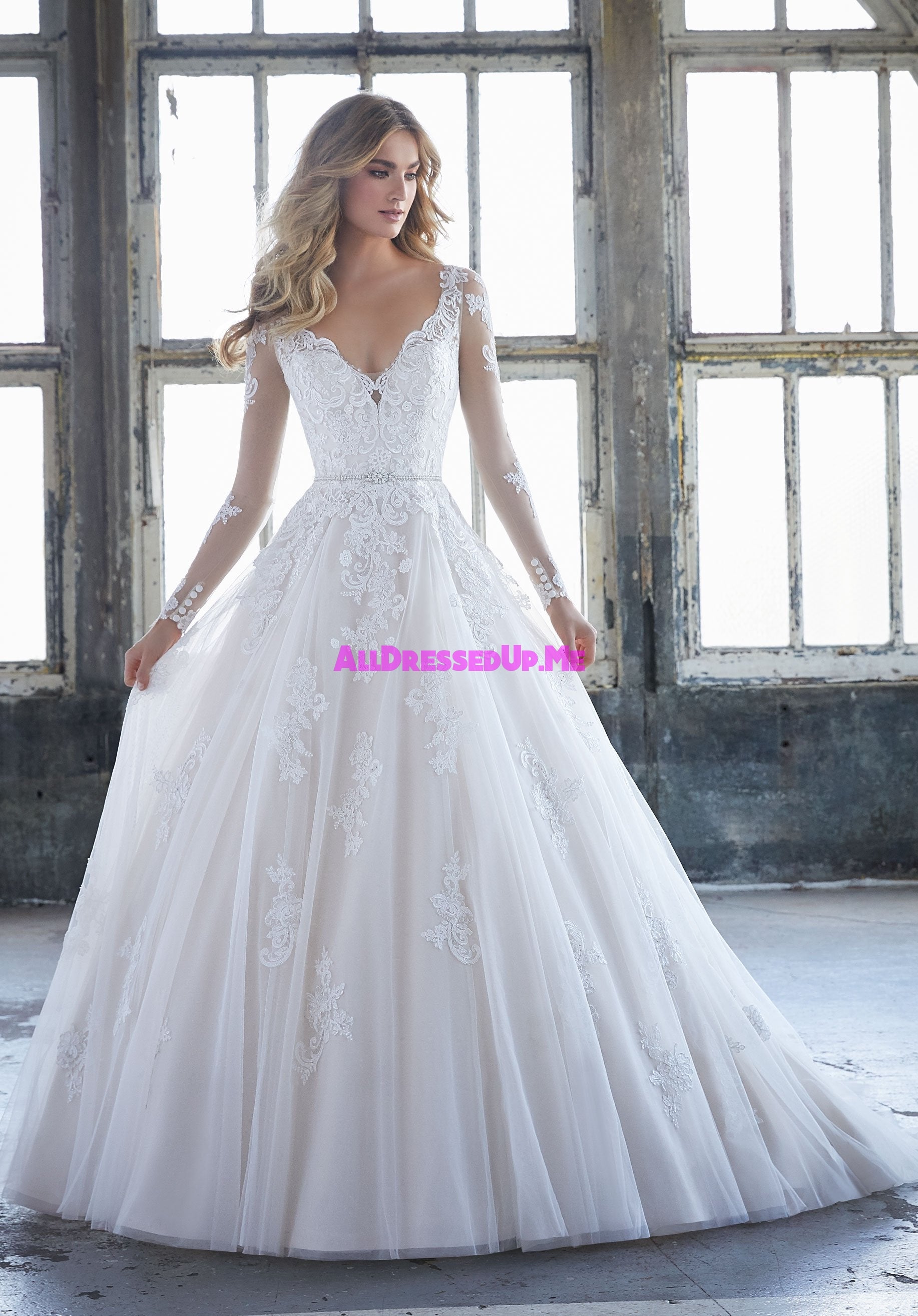 Morilee - 8225 - Katherine - Cheron's Bridal, Wedding Gown - Morilee Line - - Wedding Gowns Dresses Chattanooga Hixson Shops Boutiques Tennessee TN Georgia GA MSRP Lowest Prices Sale Discount