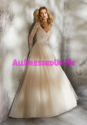 Morilee - Laurel - 8281 - Cheron's Bridal, Wedding Gown - Morilee Line - - Wedding Gowns Dresses Chattanooga Hixson Shops Boutiques Tennessee TN Georgia GA MSRP Lowest Prices Sale Discount