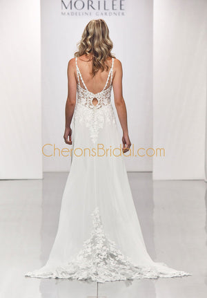 Blu - 5903 - Becca - Cheron's Bridal, Wedding Gown - Morilee Blu - - Wedding Gowns Dresses Chattanooga Hixson Shops Boutiques Tennessee TN Georgia GA MSRP Lowest Prices Sale Discount