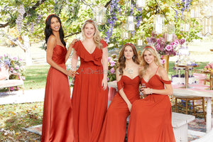 Last Dress In Store; Size 14 Color: Rose Gold | Morilee Bridesmaids - 21652