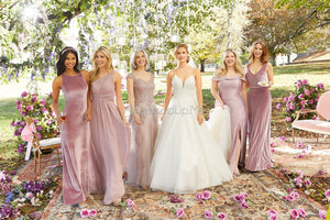 Last Dress In Store; Size 14 Color: Rose Gold | Morilee Bridesmaids - 21652